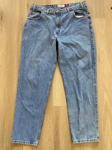 Vintage Levis 545 Jeans Herren 38x31 Blau Denim Loose Fit 90s Y2K Brown Tab - Bild 1 von 7