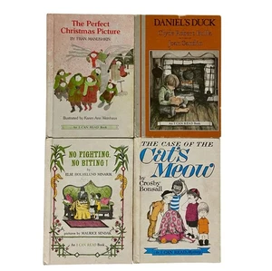 Vintage Childrens Book Lot Hardcover 4 Titles Weekly Reader I Can Read FREE SHIP - Bild 1 von 15