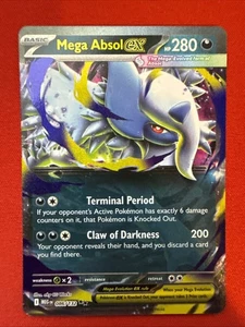 Mega Absol ex 086/132 Me01: Mega Evolution Holo - Picture 1 of 2