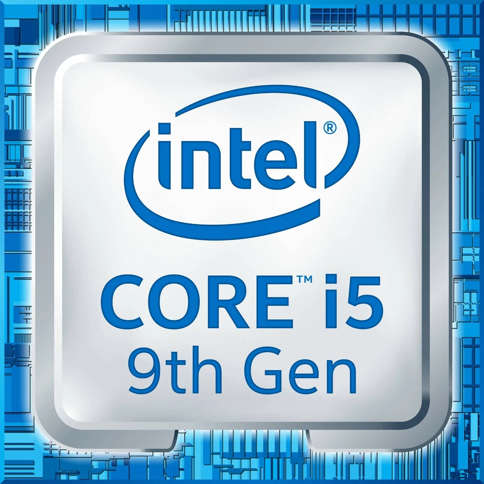 50 PCS Intel Core i5 9th Gen sticker Case Badge Genuine USA Lot Wholesale OEM - Image 1 of 1