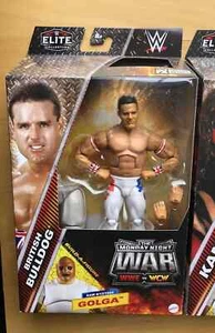 WWE Elite Monday Night War Series 6 British Bulldog Actionfigur mit BAF - Bild 1 von 1