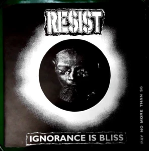 Resist Ignorance Is Bliss LP Vinyl Record, 1994 Profane Existence first US press - Picture 1 of 11