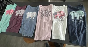 Ivory Ella T-shirts (5 med, 1 sm) - Picture 1 of 7