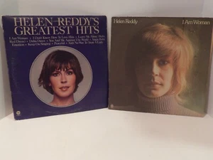 VINTAGE HELEN REDDY VINYL LP 2 RECORD LOT I AM WOMAN/GREATEST HITS - Picture 1 of 14