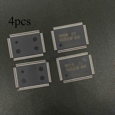 4 Pcs For XBOX 128MB RAM Upgrade Kit Chips K4D263238F-QC50 Motherboard Memory - Image 1 of 4