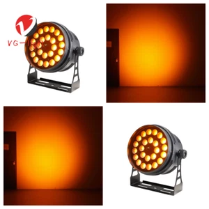 2pcs Zoom 24x6IN1 RGBWA UV LED Par Light 15-60 degree 11CH Powercon DJ Par Light - Picture 1 of 8
