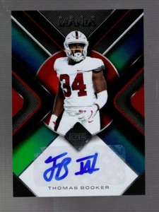 2022 Wild Card Auto Mania #AM-TR22 Multi Color Stanford Thomas Booker - Picture 1 of 2