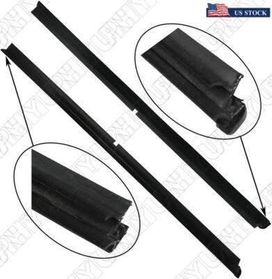 4 x Window Seal Belt Trim For 1999-2004 Jeep Grand Cherokee Front & Rear Outer Foto 1 de 4