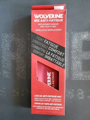Nuevo 2 pares de plantillas antifatiga para hombre Wolverine Durashock W04529 EPX reg. $22 ea Foto 1 de 4