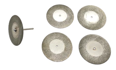 5x Diamant Trennscheibe 50mm + Dorn für Multifunktionswerkzeug / Akkuschrauber - Bild 1 von 3