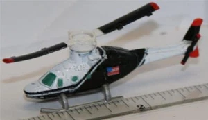 MICRO MACHINES Aircraft Helicopter LIGHT TWIN-ENGINE BELL 222/230 # 5 POLICE - Picture 1 of 1