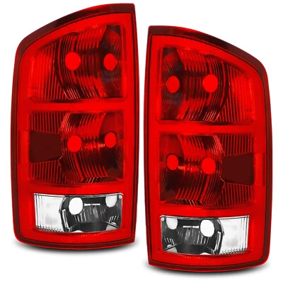 Tail Lights For 2002-2006 Dodge Ram 1500 2003-06 Dodge Ram 2500 3500 Lamps Pair  - Image 1 of 4