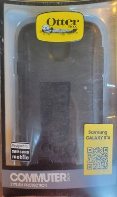 OTTERBOX Commuter Series Stylish Protection Case for Samsung Galaxy S4 Black NIB - Image 1 of 4