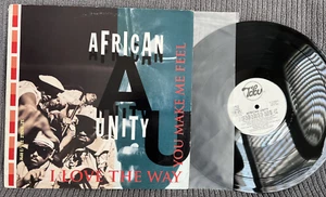 African Unity  "I Love The Way You Make Me Feel"  12"- Vinyl Record (EX,VG) - Picture 1 of 3