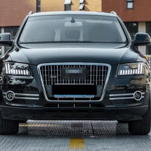 2Pcs LED Headlights Assembly DRL Turn Signal Headlamp For 2008-2018 Audi Q5 - Picture 1 of 10