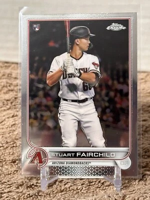 2022 Topps Chrome Stuart Fairchild  Rookie RC Card #156 - Image 1 of 2