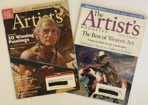 The Artist Magazine November 2001 December 2005 The Best Of Western Art Gift - Foto 1 di 12