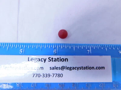 Lionel Train Part 1121C-55 Red Smooth Lens - Image 1 of 2