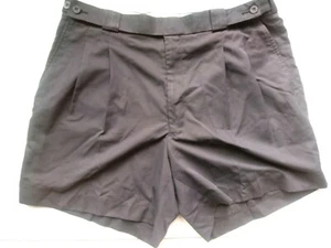 Vintage Boast Men's Tennis Golf Shorts SZ 36 Navy Blue Boasters Polyester Retro - Picture 1 of 11