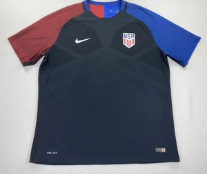 Camiseta de fútbol de Estados Unidos para hombre XXL negra roja azul camiseta equipo USMNT Nike Dri Fit adulto - Imagen 1 de 11