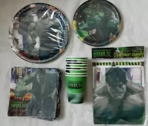 Incredible Hulk Party Supplies NWT - Picture 1 of 1
