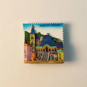 Imán de nevera Amalfi DUOMO pegatina de refrigerador decoración del hogar resina Italia recuerdo - Imagen 1 de 4