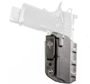 DeSantis Slim-Tuk Belt Holster Fits Springfield Prodigy 4.25 Ambidextrous Black - Picture 1 of 2