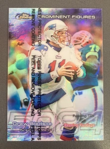 1999 DREW BLEDSOE TOPPS FINEST PROMINENT FIGURES REFRACTOR 2891/2084 - Picture 1 of 2
