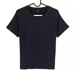 GANT Women Navy Blue Original Crew Neck T Shirt Size M - Picture 1 of 10