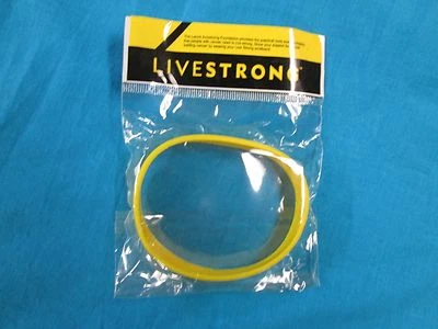Pulsera Lance Armstrong Livestrong nueva Foto 1 de 2