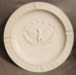 Ceramic Presidential Eagle Cigar/Cigarette Ashtray Made In Italy - Picture 1 of 3