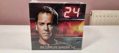 24 Complete Series 1-6 Box Set (DVD, 2007, 40-Disc) New & Sealed UK Region 2 - Image 1 of 4