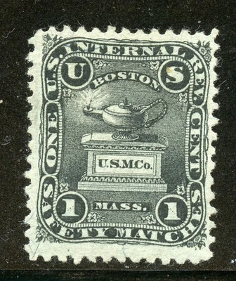 This is a RO180b, Universal Safety Match Co. match revenue stamp. - Image 1 of 2