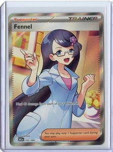 Pokemon FENNEL 162/086 - Black Bolt - RARE FULL ART - MINT!! - Picture 1 of 2