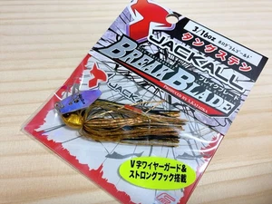 JACKALL Break Blade Chatter Bait 3/16oz "Hologram Gold" NEU Angelköder #EE28 - Bild 1 von 1