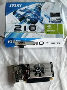 MSI NVIDIA GeForce 210 #G57-V1A0434-X04 512 MB DDR2 SDRAM PCI Express x16 - Picture 1 of 10