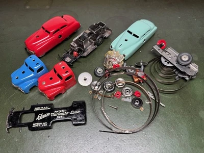 Original Schuco Varianto Limo 3041 + Lasto 3042 + Ersatzteile - Uhrwerke OK!!! - Bild 1 von 4