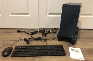 Dell Inspiron Win 11, 3910 Desktop i5-12400, 12GB RAM, 256GB SSD, 1TB HDD, CIB - Picture 1 of 13