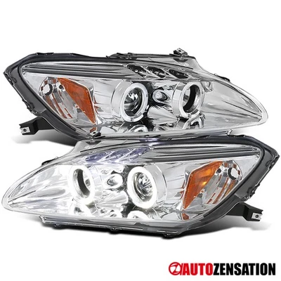 Fit 2004-2009 Honda S2000 AP2 LED Halo Projector Headlights Left+Right 04-09 - Изображение 1 из 4
