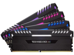 32GB CORSAIR VENGEANCE® RGB 3333MHz DDR4 (4 x 8GB) DRAM - Picture 1 of 1