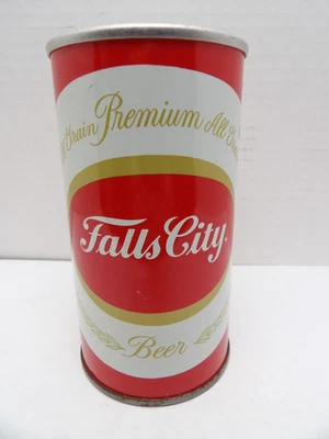 FALLS CITY STRAIGHT STEEL PULL TAB BEER CAN #62-14 LOUISVILLE KY. - Image 1 of 4