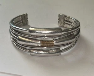 robert lee morris signed cuff bracelet - Bild 1 von 4