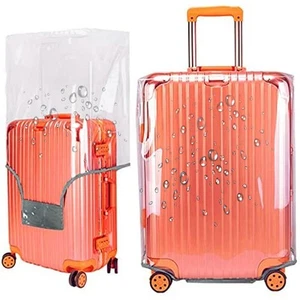 28 Inch Full Transparent Luggage Protector Cover Waterproof PVC Thicken Full ... - Picture 1 of 8