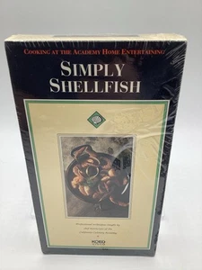 Simply Shellfish Cooking At The California Culinary Academy VHS SEALED RARE - Picture 1 of 7