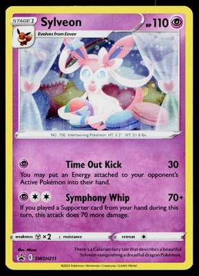 Sylveon SWSH211 SWSH: Sword & Shield Promo Cards #4 - Image 1 of 2
