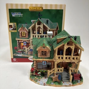 Lemax Vail Village Timber Ridge Retreat Lighted Village House 2010 - Rare READ - Picture 1 of 16