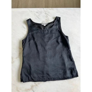 Blusa sin mangas Pendleton de seda informal negra talla M - Imagen 1 de 7