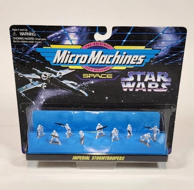 Micro Machines Star Wars Imperial Stormtroopers Figures 1996 Galoob #66080 - New - Image 1 of 3
