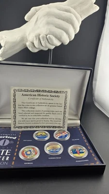 1999 The Complete Colorized 20th Century State Quarter Collection - Image 1 of 4