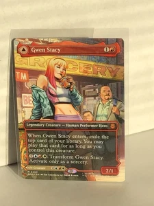 MTG Gwen Stacy / Ghost-Spider (0202) (senza confini) Marvel's Spider-Man SPM NP M - Foto 1 di 2